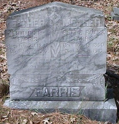 Farris, Edward P & Bettie Roark, Shockleys Chapel Cem, Walker Co, TX.jpg