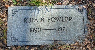 Fowler, Rufa Abagail  Bedford, Restland Cemetery, Dallac Co, TX.jpg