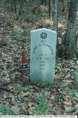Foxworth, James Alexander, His own land, Williamsburg Co, SC.jpg