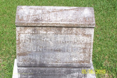 Hartley, Oscar H, Bartow City Cemetery, Jefferson Co, GA.JPG