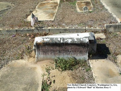 Hartley, William Burrel & Elizabeth Brantley, New Bethel Cem, Washington Co, GA..jpg