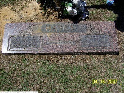 Hayes, George & Oneta, Huffines Cem, Huffines, Cass Co, TX.jpg