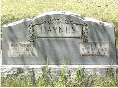 Haynes, Benjamin F & Ellefair Handley, Feagin Cem, Polk Co, TX.jpg