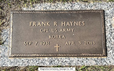 Haynes, Frank Ray, Magnolia Cem, George Co, MS.jpeg