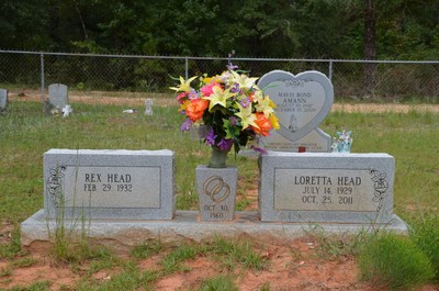 Head, Rex & Loretta Opal Josey, Sandhill Cemetery, Green Co, MS.jpg