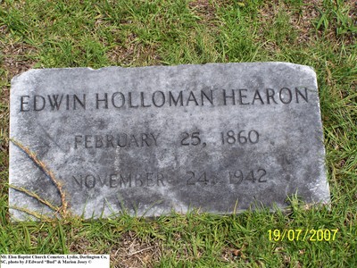 Hearon, Edwin Holloman, Mt. Elam Baptist Cem, Darlington Co, SC.jpg