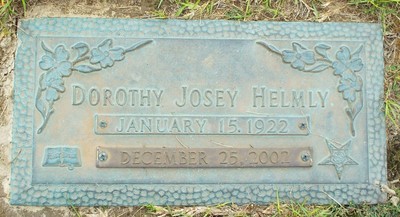 Helmly, Dorothy Roberta Josey, Mount Hope Cem, Florence Co, SC.jpg