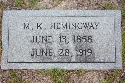 Hemingway, Mikasa K, Bethany Cem, Cumberland Co, NC.jpg