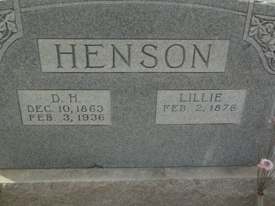 Henson, D Harris & Lillie Ann Josey, Bono Cem, Johnson Co, TX.jpg
