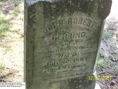 Herring, John Robert,  Trinity Cemetery Scotlamd Neck, Halifax Co, NC.jpg