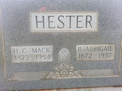 Hester, Harvey Mack & Abigail Rhoda Lee, Elizabeth Cem, Butler Co, AL.jpg
