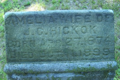 Hickok, Amelia Nelson, Mount Hope Cem, Oceana Co, MI.jpg