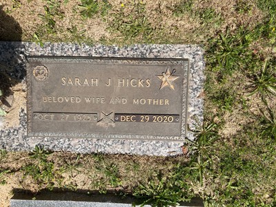 Hicks, Sarah Lou Josey, Sunset Memorial Cem, Aiken Co, SC.jpeg
