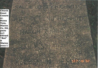 Highnote, Sallie Jossey, Buena Vista Cem, Marion Co, GA.jpg