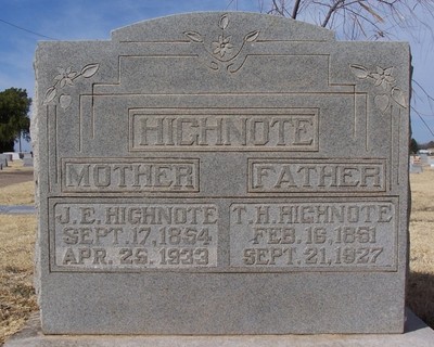 Highnote, Tillman H & Julia Anderson, Willow Cem, Haskell Co, TX.jpg