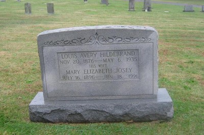 Hildebrand, Louis A & Mary Elizabeth Josey, Hopewell Cem, Catawba Co, NC.jpg