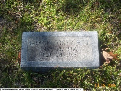 Hill, Grace E Josey, Pleasant Hope Cem, Cass Co, TX.jpg