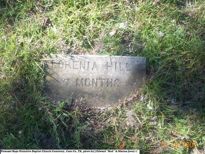 Hill, Lorenia, Pleasant Hope Cem, Cass Co, TX.jpg