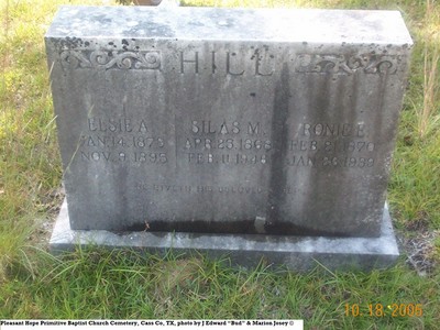 Hill, Silas & Elsia & Ronie, Pleasant Hope Cem, Cass Co, TX.jpg