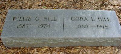 Hill, William C & Cora Glaze, New Church Cem, Brazos Co, TX.jpg