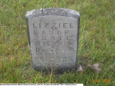 Hillard, Lizzie L, Pleasant Hope Cem, Cass Co, TX.jpg