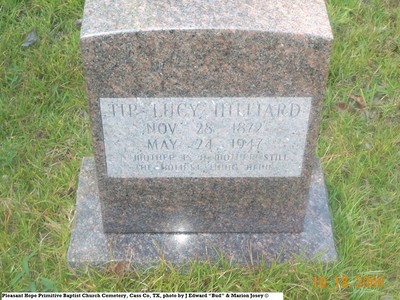 Hillard, Tip Lucy, Pleasant Hope Cem, Cass Co, TX.jpg
