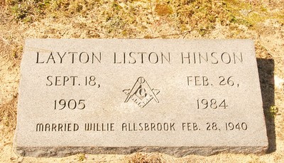 Hinson, Layton L, Riverside Cemetery, Horry Co, SC.jpg