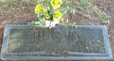 Hinson, William Albert & Erline Jeanette Watts, Bethel Baptist Cem, Sumter Co, SC.jpeg