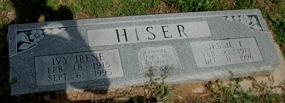 Hiser, Jesse Thomas & Ivy Irene Broughton, Oakwood Cem, Grayson Co, TX.jpg