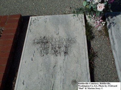Hodges, Charlie J, Riddleville Cem, Washington Co, GA.jpg