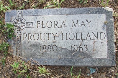 Holland, Flora May Prouty, Oak Knoll Cem, Austin Co, TX.jpg