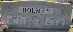 Holmes, Billy R & Marzie M, Northview Cem, Laurens Co, GA.jpg