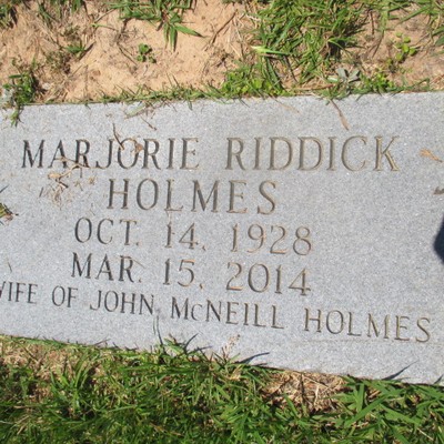 Holmes, Marjorie Riddick, Buffalo Cem, Lee Co, NC.jpg