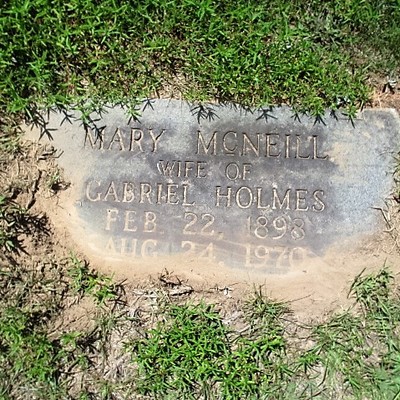 Holmes, Mary McNeill, Bufalo Cem, Lee Co, NC.jpg