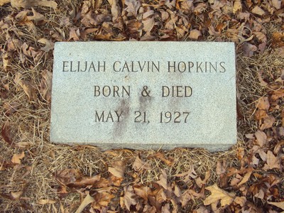 Hopkins, Elijah Calvin, Nowrwood Cem, Stanley Co, NC.jpg