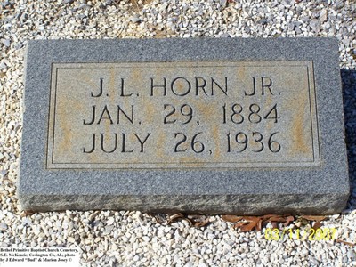 Horn, Joshua L Jr, Bethel Primitive Baptist Cem, Covington Co, AL.jpg