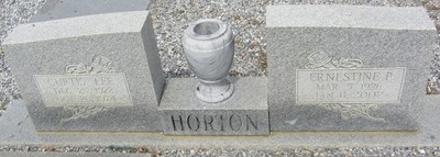 Horton, Curtis Lee & Ernestine Phillips, Pine Level Cem, Grady Co, GA.jpg