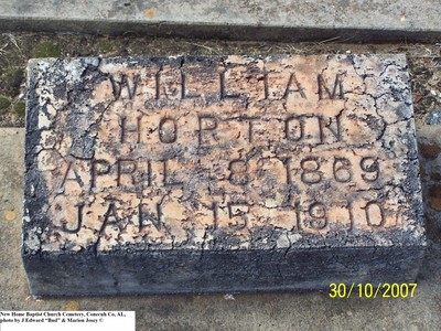 Horton, William, New Home Baptist Cem, Conecuh Co, AL.jpg