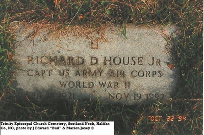 House, Richard D Jr, Trinity Cem, Halifax Co, NC.jpg