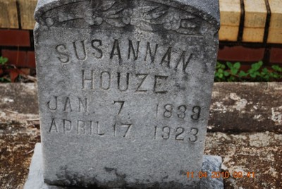 Houze, Susannah Bonner, Cornith Cemetery, Clay Co, AL.jpg