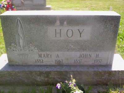 Hoy, John Henry & Mary A Stover, Zion Cemetery, Centre Co, PA.jpg