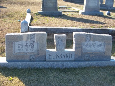 Hubbard, Walter Joe & Margaret Hayes, Hepzibah Cem, Talledga Co, AL.jpg