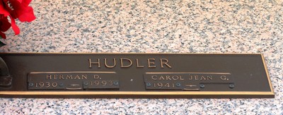 Hudler, Herman D & Carol Jean Gatton, Iredell Memorial Cem, Iredell Co, NC.jpg