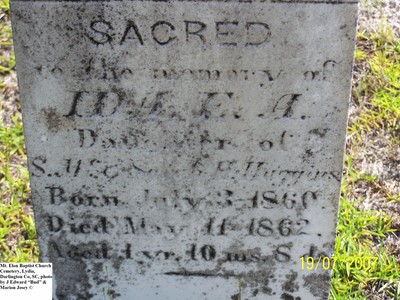 Huggins, Ida E. A, Mt. Elam Baptist Cem, Darlington Co, SC.jpg