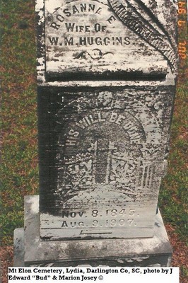 Huggins, Rosanne Exeline DuBose, Mt Elon Cem, Darlington Co, SC.jpg