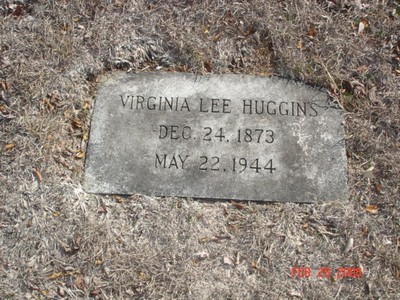 Huggins, Virginia Lee Knight, Oak Hall Cemetery, Denton Co, TX.jpg