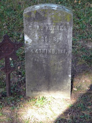 Hughes, George R, Oakwood Cem, Kosciuski Co, IN.jpg