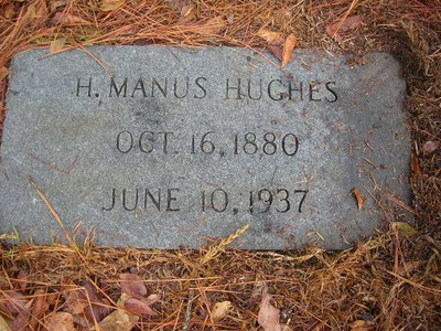 Hughes, Henry Manus, Cedar Creek Cemetery, Lee Co, SC.jpg