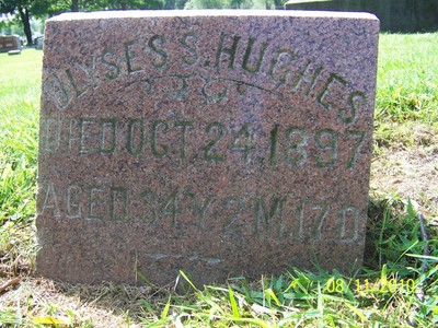 Hughes, Ulysses Sherman, Oakwood Cem, Kosciusko Co, IN.jpg