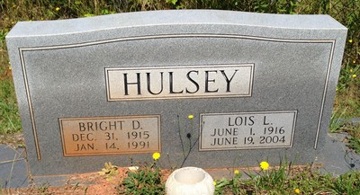 Hulsey, Bright Davis & Lois Lynch, Pleasant Hill Cem, Hall Co, GA.jpg